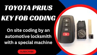 Toyota Prius Key Fob Coding - How to Program a Toyota Key Fob with a Special Machine (Locksmith)