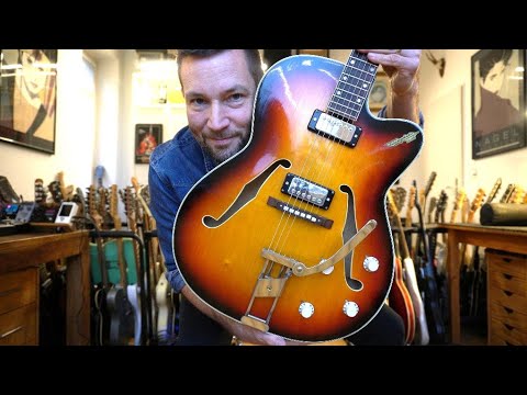 VIDEO! Klira / Triumphator "Lady" Thinline ~1968 made in Germany image 13