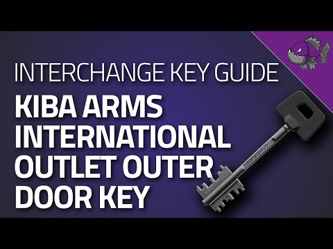 KIBA Arms International Outlet Outer Door Key - Key Guide - Escape From Tarkov