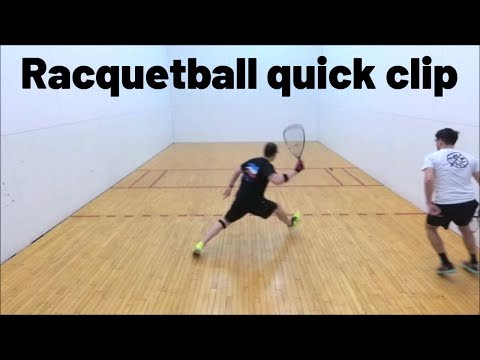 Racquetball Clips 124 - Sam vs Jason Quick Clip
