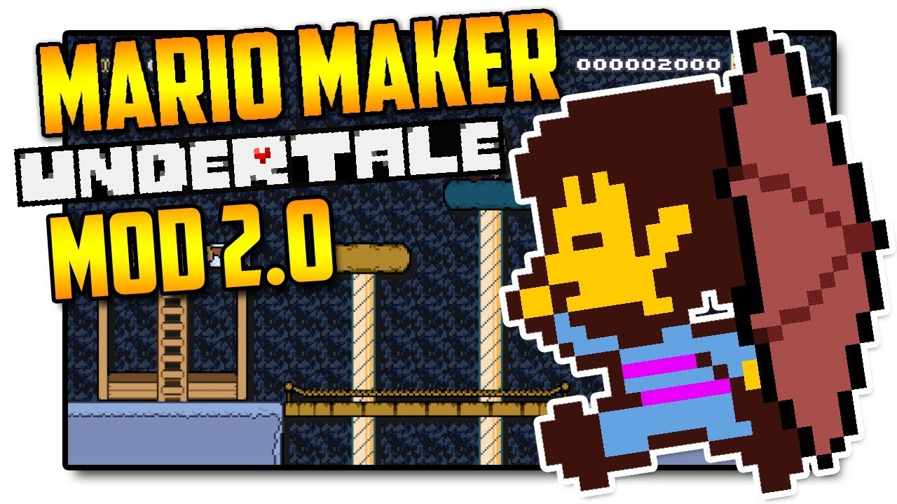 <h1 class=title>UNDERTALE 2.0 - Super Mario Maker Mod</h1>