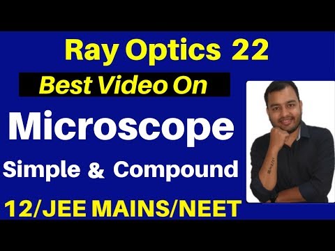 Ray Optics 22 : Microscope - Simple Microscope & Compound Microscope - JEE/NEET Video