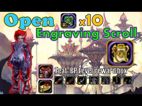 [Open] x10 Engraving Scroll (Feat. BP Level reward) - SpeedColie - 【Dragon Nest SEA】