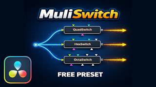 FREE PRESET SDS Switch Pack and Switch Animators. DaVinci Resolve 20.