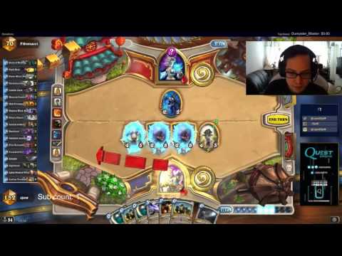 Hearthstone Sjow Against Fibonacci's Freeze Mage