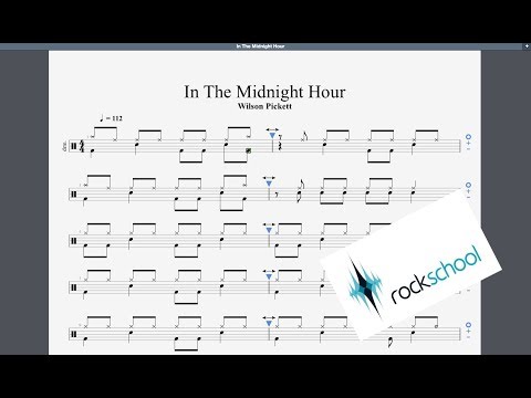 In The Midnight Hour Rockschool Grade 1 Drums Play Along