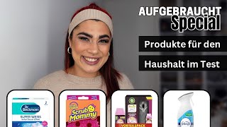 Aufgebraucht Haushalt Special - So bewerte ich diese Drogerie Produkte für den Haushalt l Elanhelo