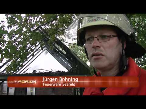 FAN Das Magazin - Feuer in Seefeld unentdeckt - Beitrag vom 07.06.2012