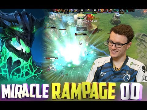 MIRACLE does RAMPAGE on Outworld Devourer. patch 7.22g