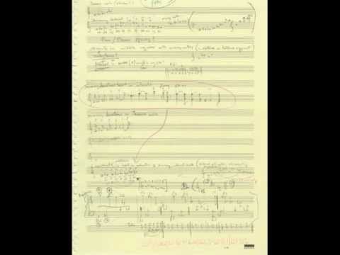 Sanchez-Gutierrez - Diaries, Mvt. 4: Machine with Messiaen