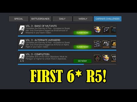 Carina's Vol 3 Completion - Opening & My First 6 Star Rank 5