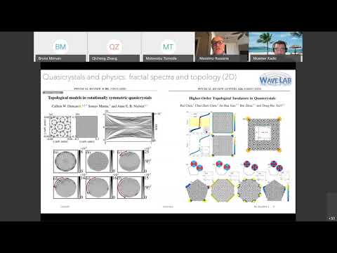 MetaMAT’s 16th webinar-03.11.2020-Mechanics and dynamics of two dimensional quasiperiodic composites