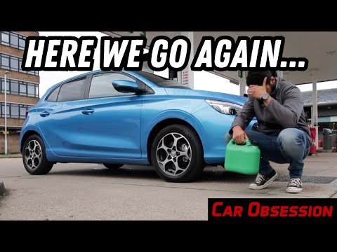 MG3 Hybrid+ Real World MPG Test - How Far Can It Go On ONE TANK???
