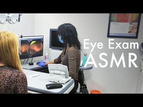 ASMR Real Eye Exam in London (Unintentional, Real Person ASMR)
