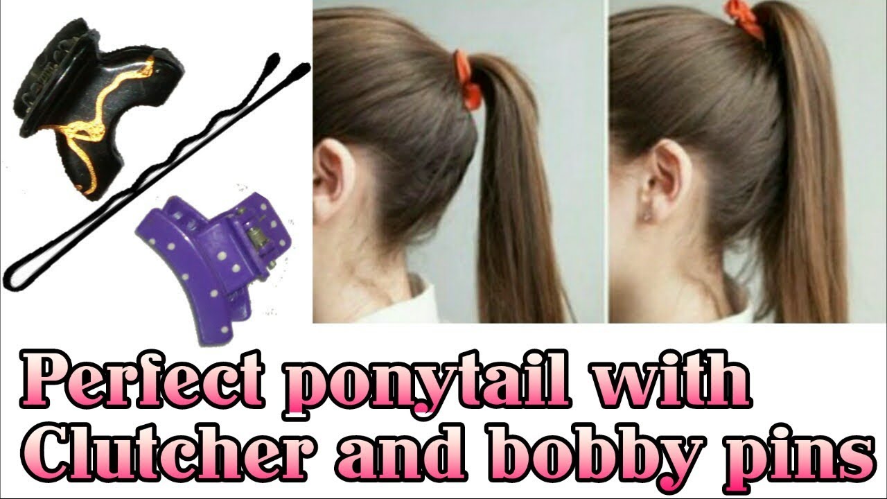 <h1 class=title>PERFECT PONYTAIL WITH CLUTCHER and BOBBY PINS || BOLLYWOOD PONYTAIL TRICK | Stylopedia</h1>