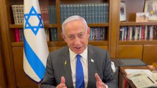 PM Netanyahu: "Thank you President Trump for keeping your promise to give Israel the tools it needs" (עדכוני משרד ראש הממשלה) - התמונה מוצגת ישירות מתוך אתר האינטרנט יוטיוב. זכויות היוצרים בתמונה שייכות ליוצרה. קישור קרדיט למקור התוכן נמצא בתוך דף הסרטון