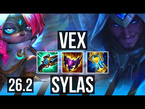 VEX vs SYLAS (MID) | Perfect KDA: 13/0/6 | NA Master | 26.2