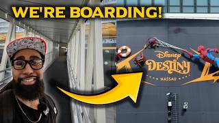 Disney Destiny Embarkation Day! Boarding, Lunch, Sail Away & Must-Know TIPS!