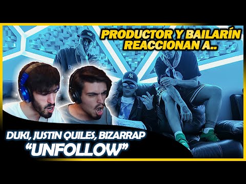 Duki, Justin Quiles, Bizarrap - Unfollow | 🌟 Reacción Productor y Bailarín 🌟 | #NeckeYBisweik