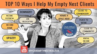 Top 10 Ways Empty Nesters are Making a Move