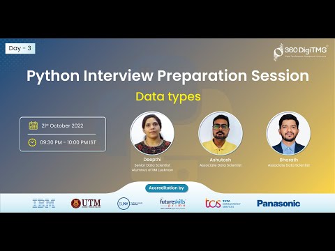 Python Interview Preparation Session Day 1