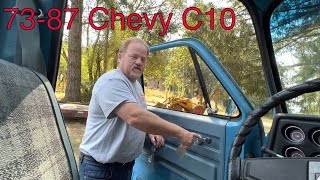 How to Chevrolet C10 window crank handle and door panel. Most GM manual windows no vice grip