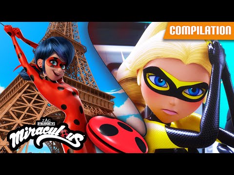 MIRACULOUS | 🐞 Compilation 🐾 FULL EPISODES ▶️ [Style Queen - Queen Wasp] Season 2