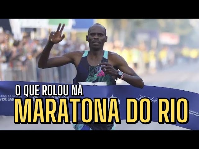 O QUE ROLOU na MARATONA do RIO?