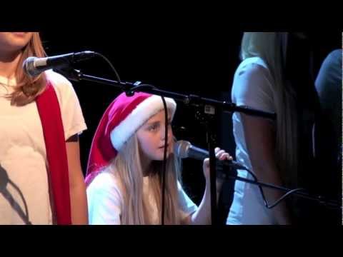 "All I Want for Christmas"  11 year old girl with choir