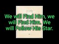 We Will Find Him lyrics.-Michael Card