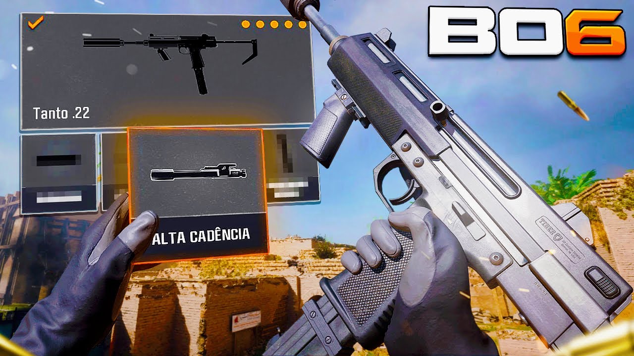 A NOVA 'TANTO .22' na BETA do BO6 é FORTE mas.... ☢️❌ (tem um problema)