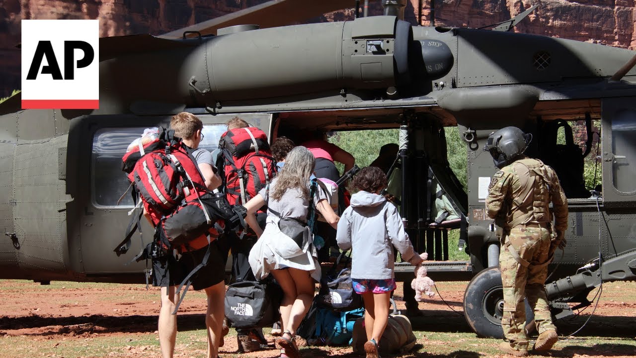 Search continues for woman missing after Colorado River flash flood at Grand Canyon National Park