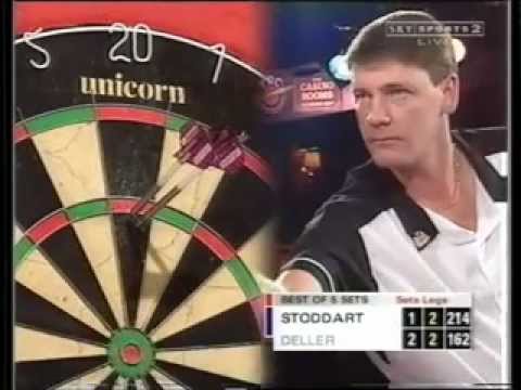 Keith Deller v Graeme Stoddart - 1999 World Grand Prix Darts Part 4/5