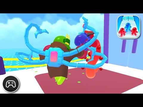 Join Blob Clash 3D - Gameplay Walkthrough Part 6 - Casual Game Levels 37-41 (iOS, Android)