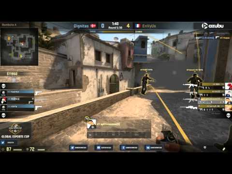 EnVyUs vs Dignitas de_mirage map2 GameShow Global eSports Cup