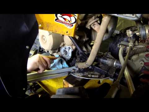 YouTube video about: Can am water pump seal replacement?