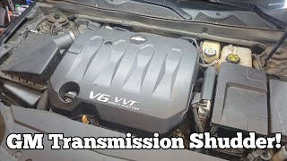 Gm transmission shudders, fluid replacement failed