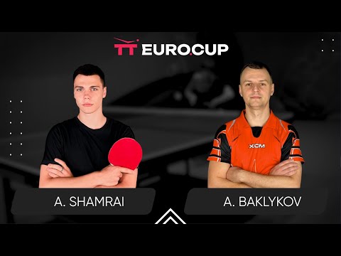 13:15 Andrii Shamrai - Andrii Baklykov 09.05.2024 TT Euro.Cup Ukraine Star. TABLE 3