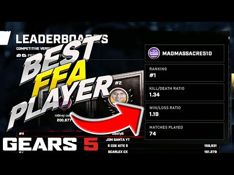 WE FOUND THE #1 GEARS 5 FFA PLAYER - FFA GAMPLAY - GEARS 5