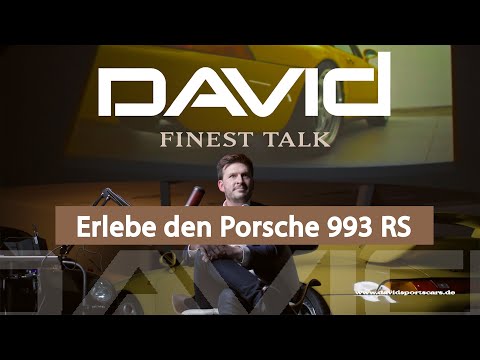 "Porsche 993 RS -  das ist noch echtes Einhornfahren." DAVID FINEST TALK #1 / Kommentar -