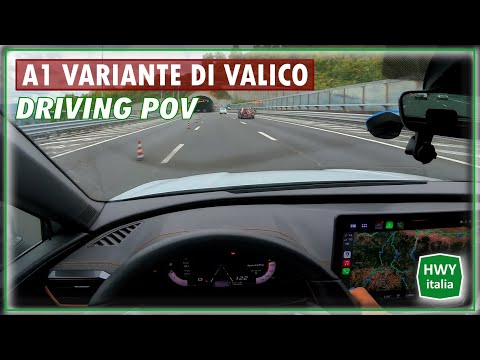 DRIVING POV | Autostrada A1 Variante di Valico