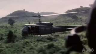 UH-1 "Huey" Helicopter in Vietnam - Rolling Stones "Gimme Shelter" HD