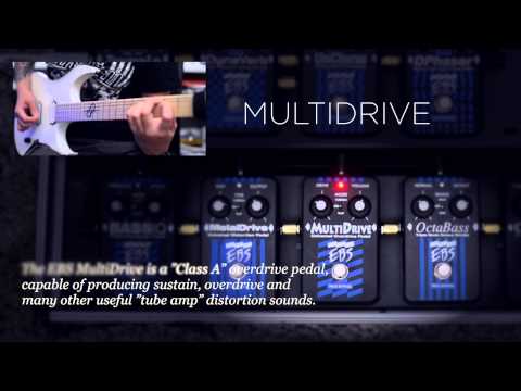 Bass / Guitar pedal EBS MultiDrive pedal