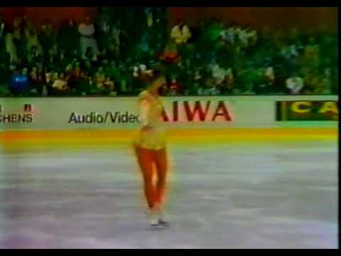Caryn Kadavy (USA) - 1986 World Figure Skating Championships, Ladies' Long Program