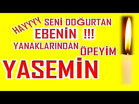 İyi ki Doğdun Yasemin İsme Özel Komik Doğum Günü Şarkısı