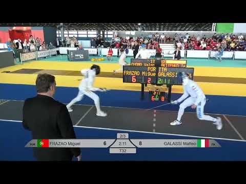 Euro Champs 2025 SME - L32 - Miguel Frazao POR v Matteo Galassi ITA