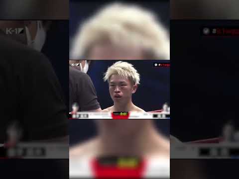 【K-1】金子晃大　ガードの上から吹き飛ばす強烈な攻撃