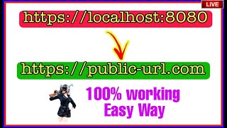 How to localhost project to make public URL || 100% working method