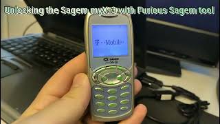 How to unlock the Sagem myX-3 - FREE solution