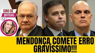 GOLPE DO MENDONÇA AFUNDOU E INSTITUIÇÕES ESTÃO REAGINDO - Giro de Notícias